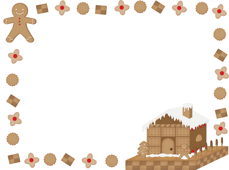 Ginger Cookie Frame