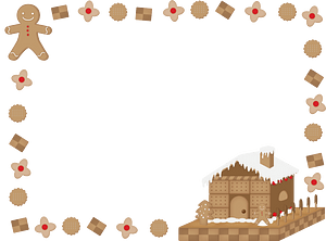Ginger Cookie Frame