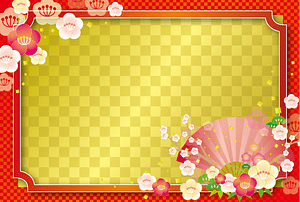Japanese New Year Frame