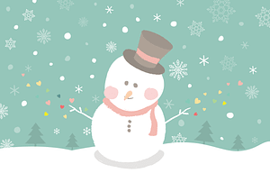 Snowman Winter