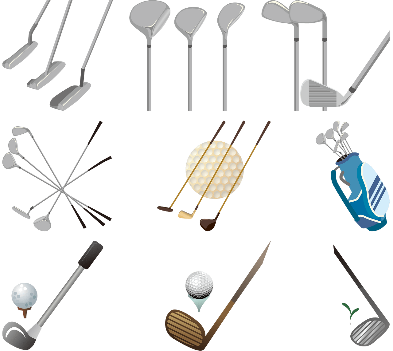 Golf Club - Free vector images on creazilla.com