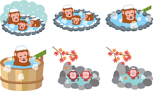 Monkey Onsen
