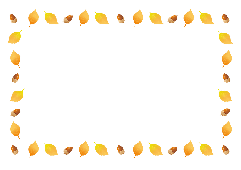 Acorn Autumn Leaf