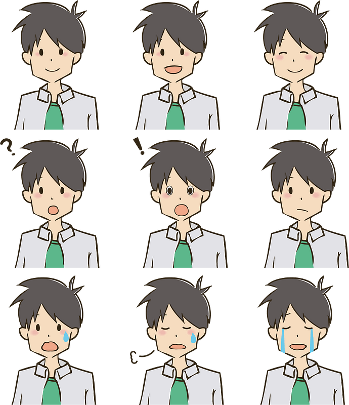 Businessman Expressive