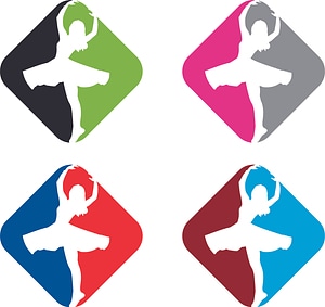 Ballet school logo