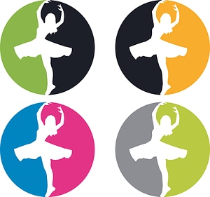 Ballet school logo
