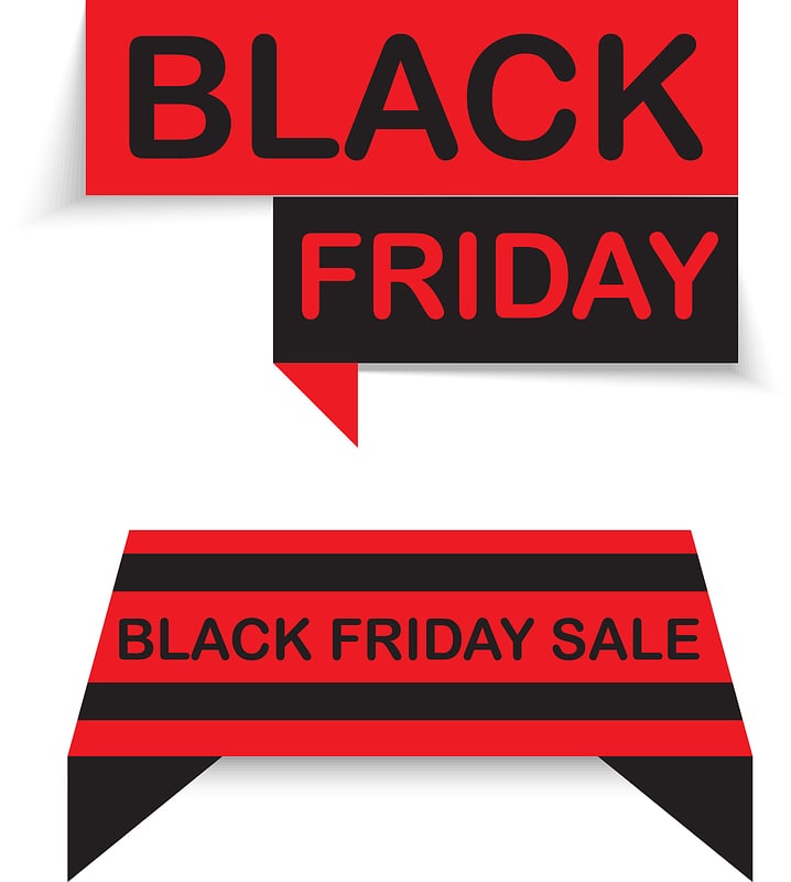 Black friday sale banners