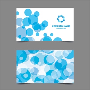 Bubbles business card