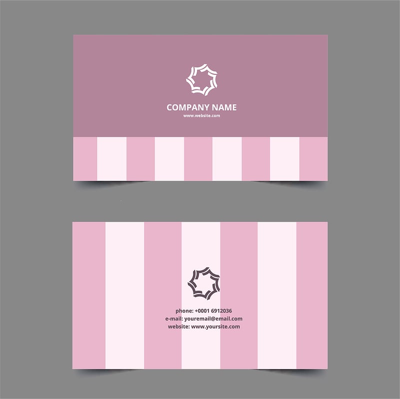 Business card decorative