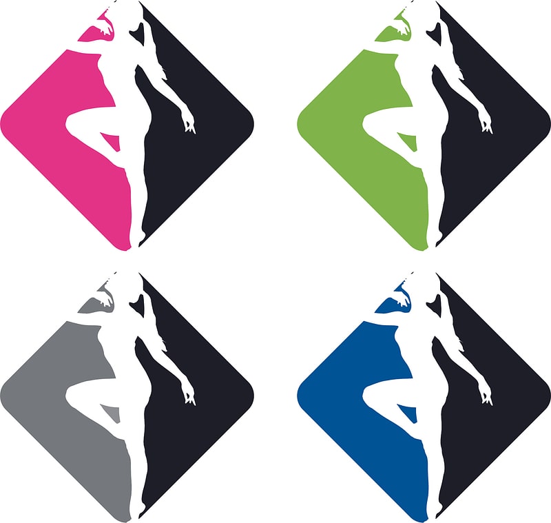 Dance class logo logo