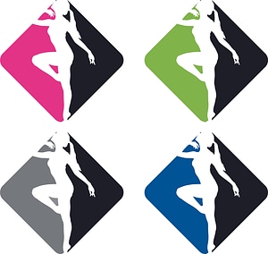 Dance class logo logo