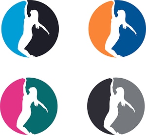 Dance class logo logo