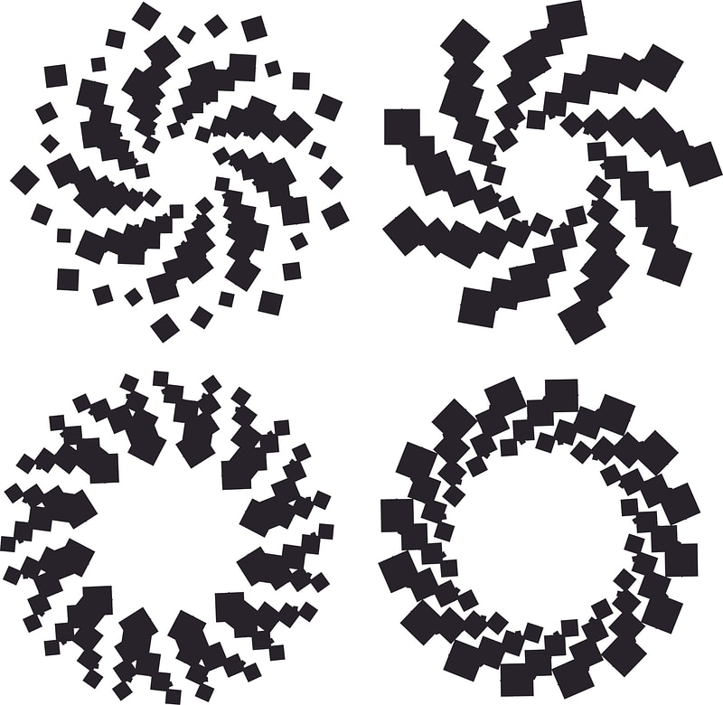 Dotted patterns