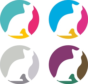 Pet shop logo concept