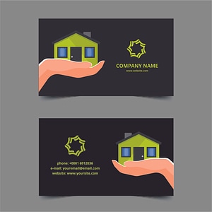Real estate business card