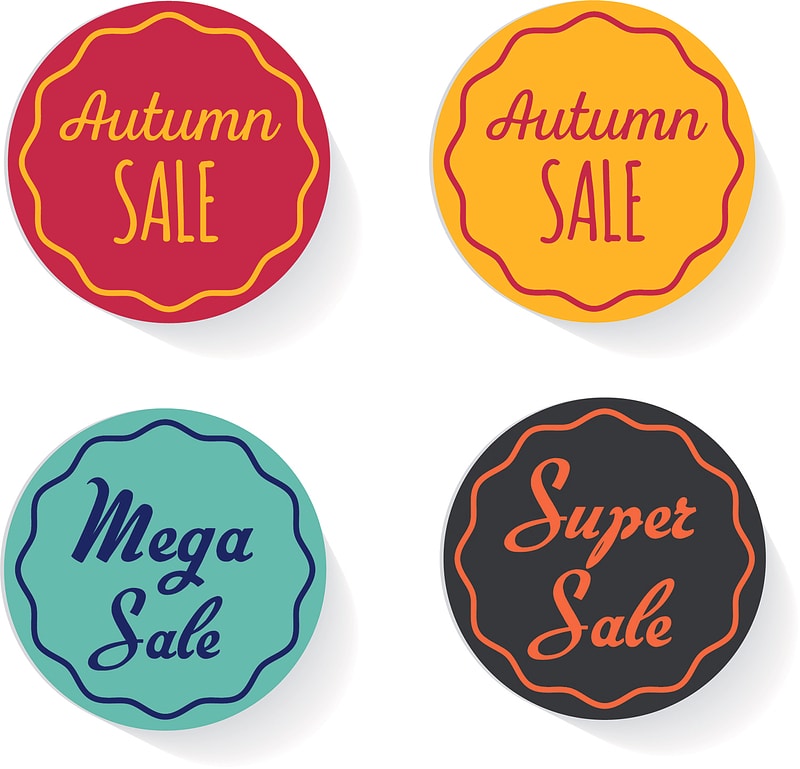 Stickers sale