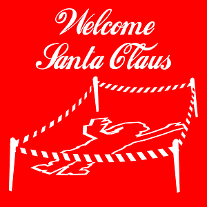 Welcome Santa Claus Card