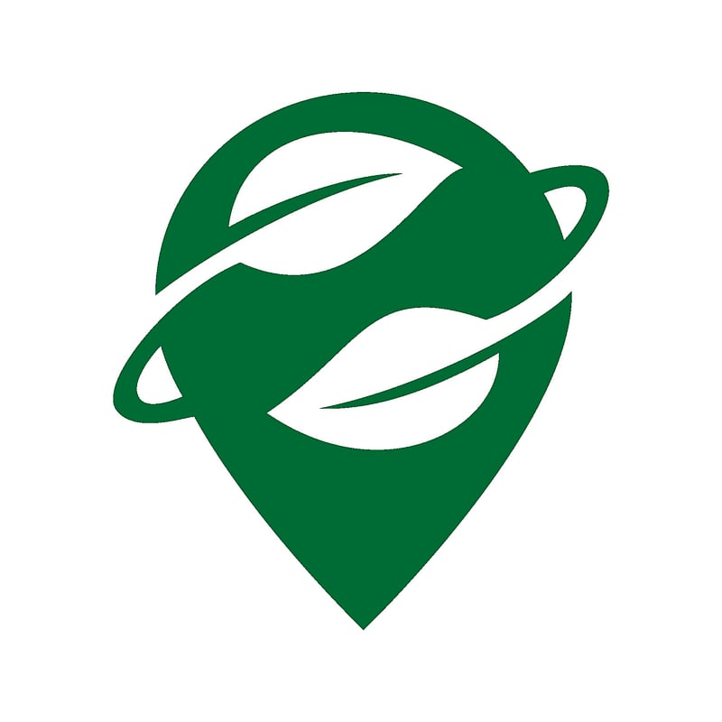 Organic Maps Logo Green On Transparent