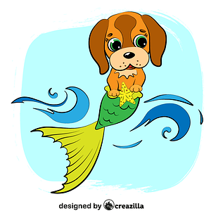 Mermaid Puppy