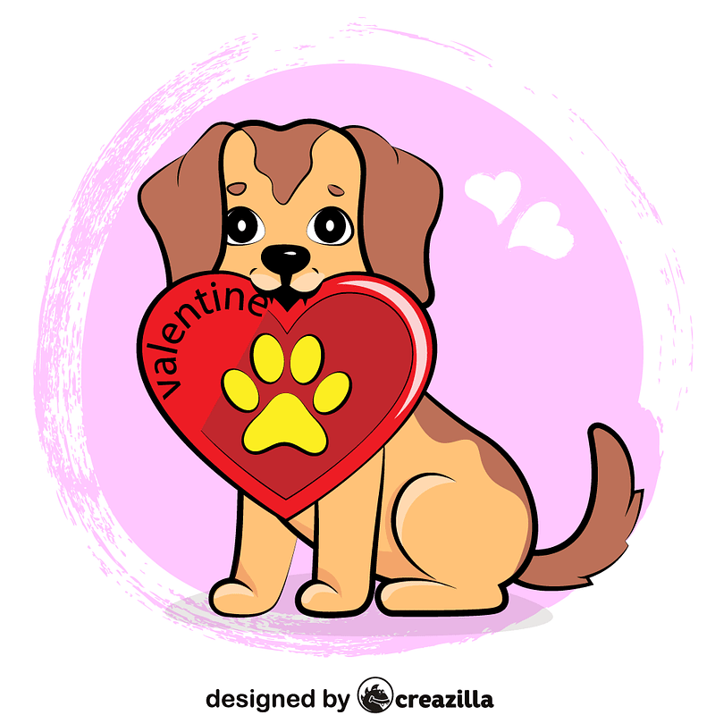 Valentines Puppy
