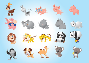 Cartoon Animals Pack