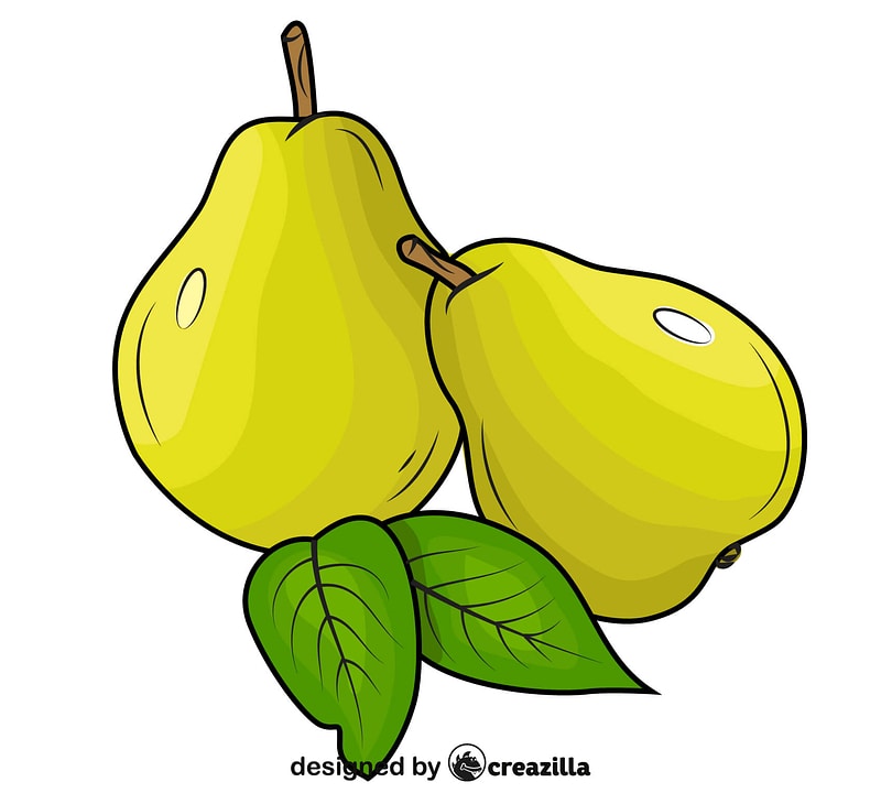 Pears with Leaves