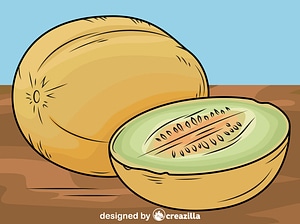 Whole Melon and a Half