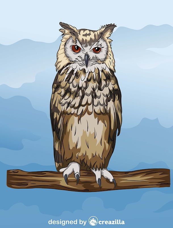 Indian Or Bengal Eagle Owl