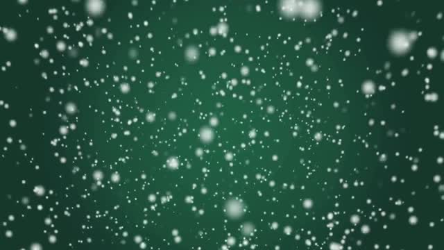christmas snow green