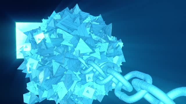 Cryptocurrency animation