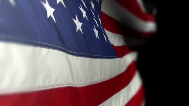 Waving American Flag