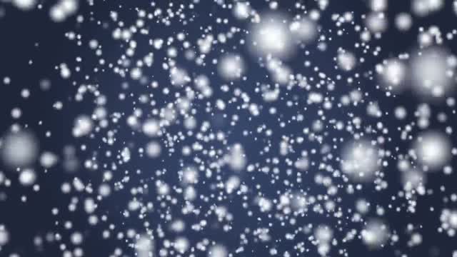 Christmas snow blue