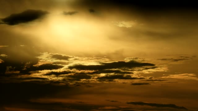 Landscape clouds sunset