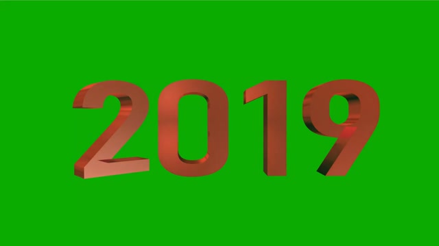 Green screen 2019 3d