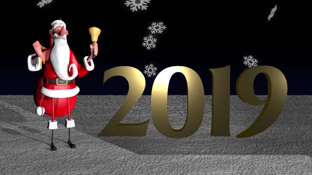 Christmas santa claus decoration