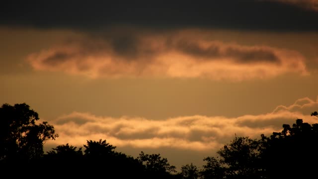 Landscape sunset clouds