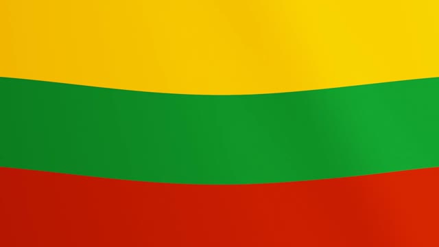 Flag lithuania europe