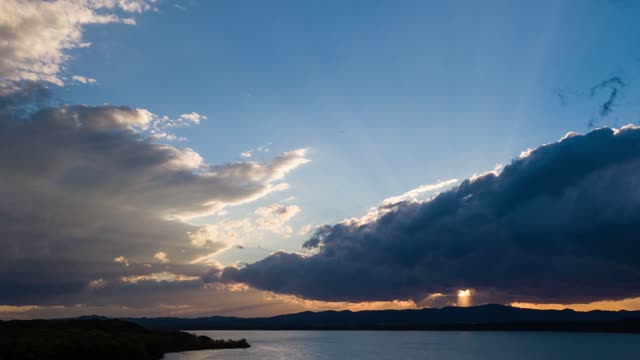 Sunset sky cloud
