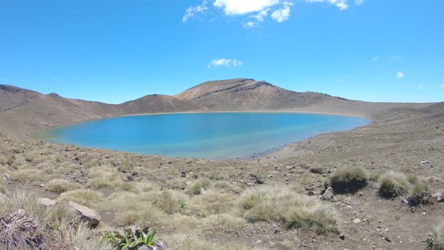 Tongariro crossing blue