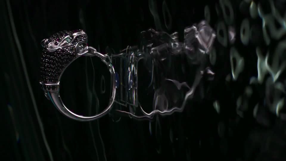 Jewelry ring black