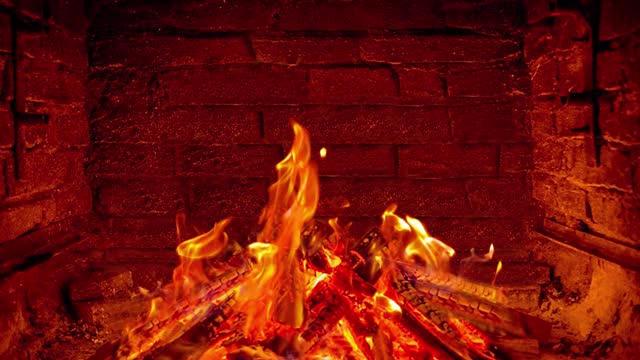 Fireplace fire chimney