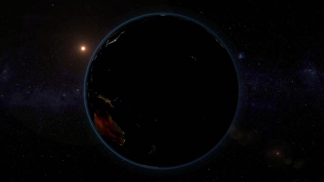 Planet earth space
