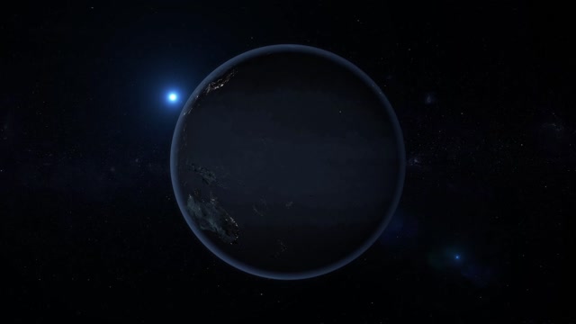 Planet earth space