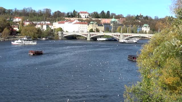 Vltava river prague