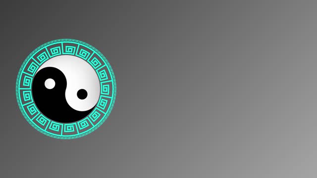 Yin yang balance rotation