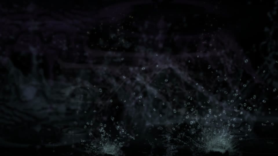 Abstract rain drops