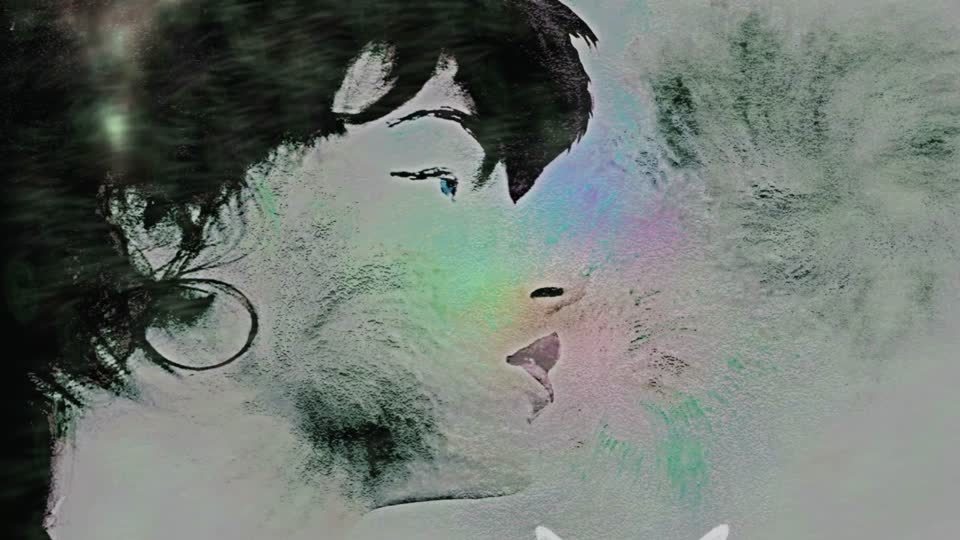 Woman dreamy romantic