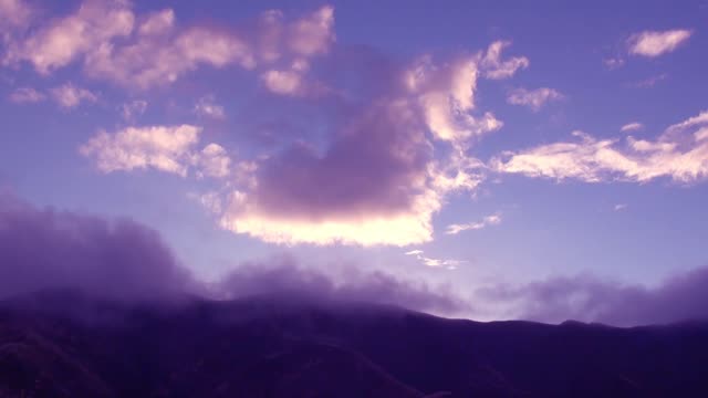 Cloud mountain sky