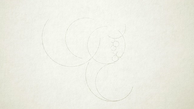Person drawing ink