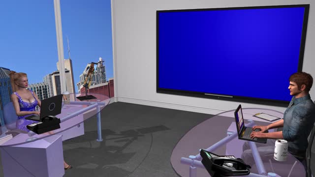 Green screen blue screen chroma key